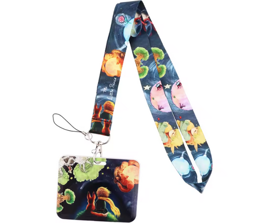 Lanyard y Porta credencial Principito