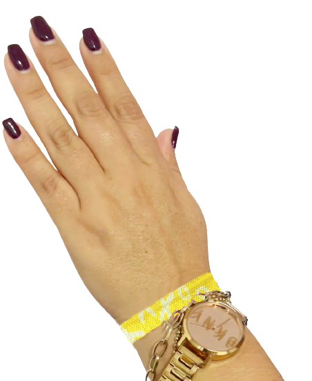 Pulsera Lazo amarillo