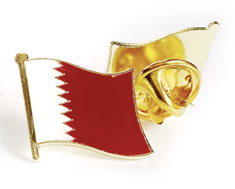Pin Bandera Qatar