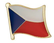 Cargar imagen en el visor de la galería, Pin Bandera Republica Checa
