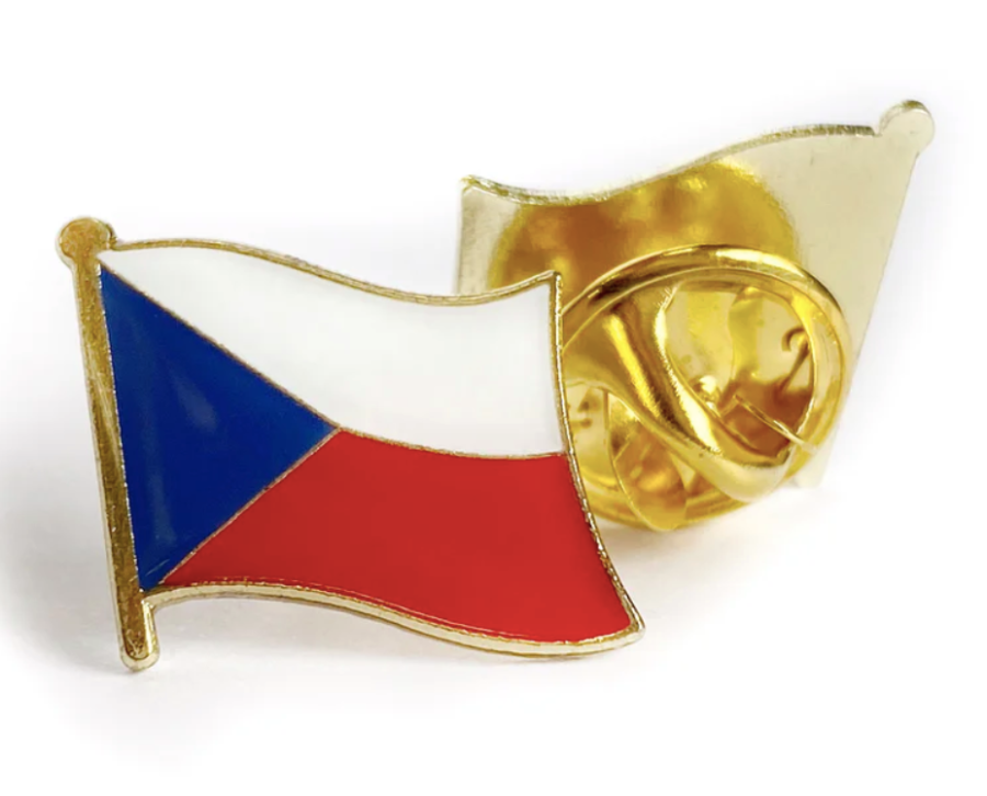 Pin Bandera Republica Checa