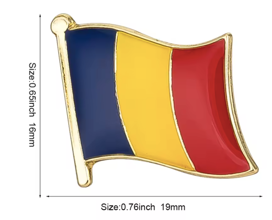 Pin Bandera Rumania