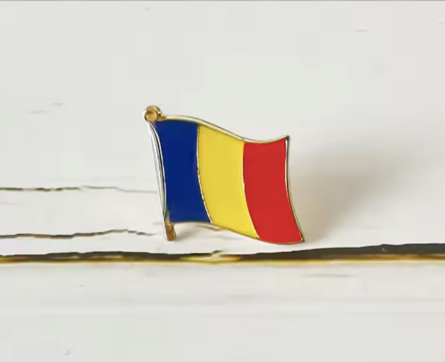 Pin Bandera Rumania