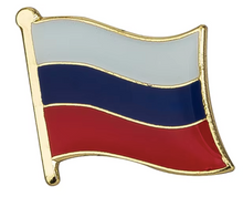 Cargar imagen en el visor de la galería, Pin Bandera Rusia
