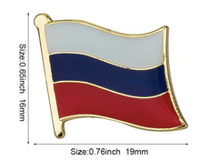 Cargar imagen en el visor de la galería, Pin Bandera Rusia
