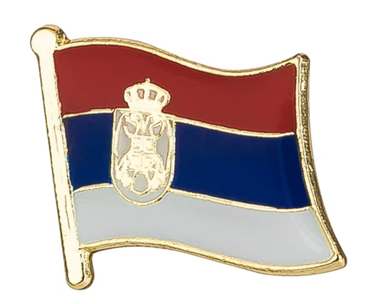Pin Bandera Serbia