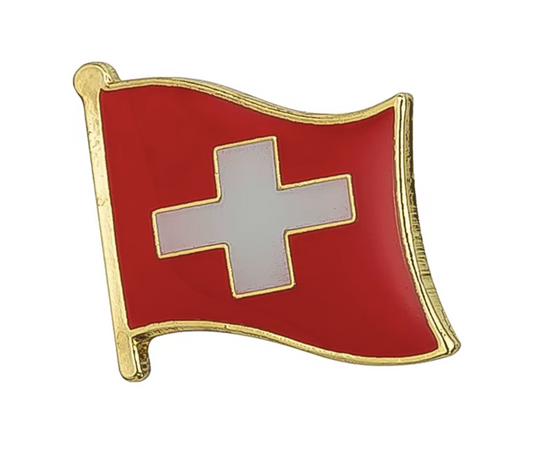 Pin Bandera Suiza