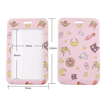 Cargar imagen en el visor de la galería, Lanyard y Porta credencial Sailor Moon
