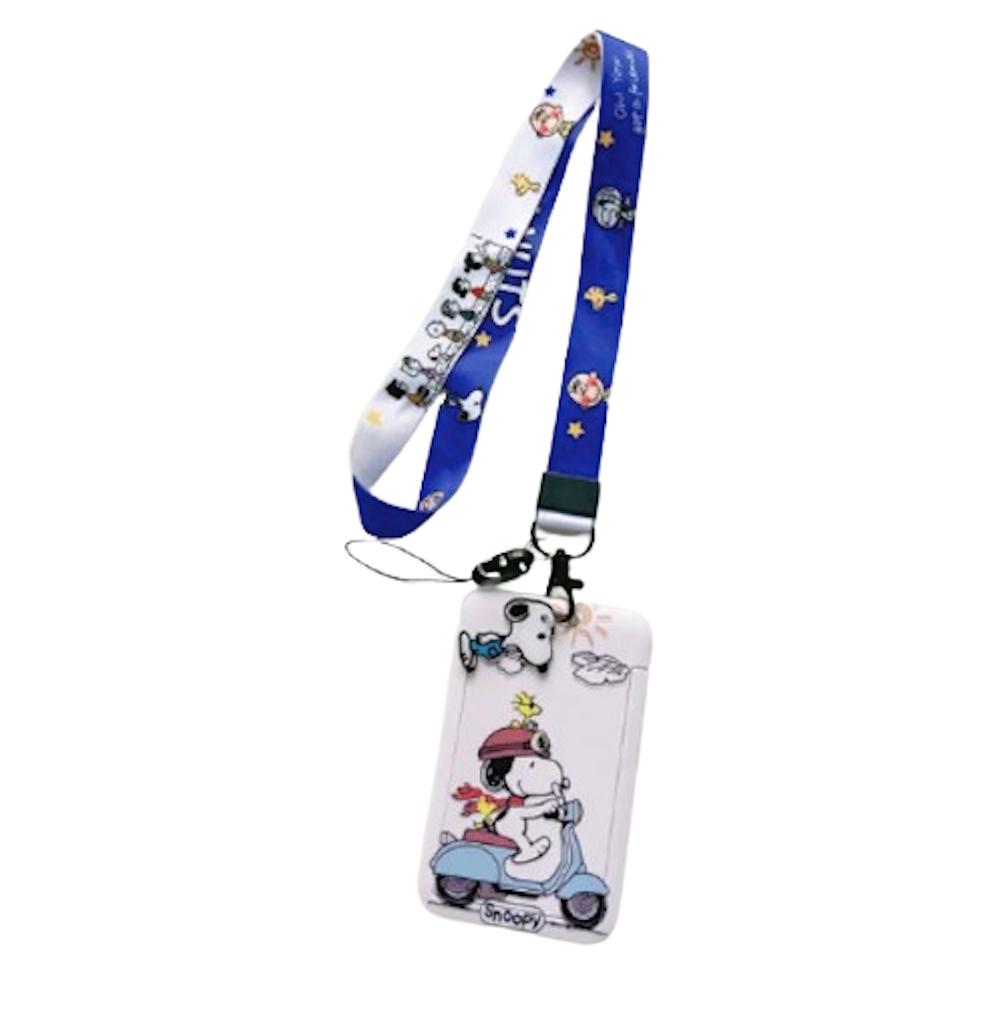 Lanyard y Porta credencial Snoopy
