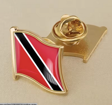 Cargar imagen en el visor de la galería, Pin Bandera Trinidad y Tobago
