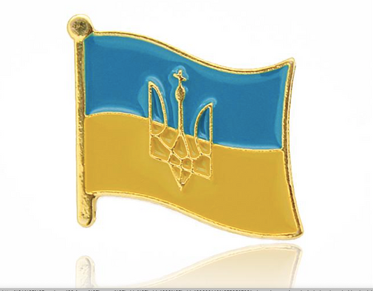 Pin Bandera Ucrania