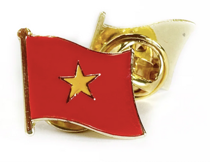 Pin Bandera Vietnam