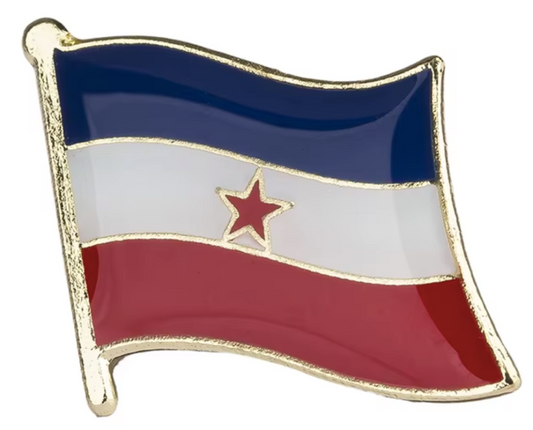 Pin Bandera Yugoslavia