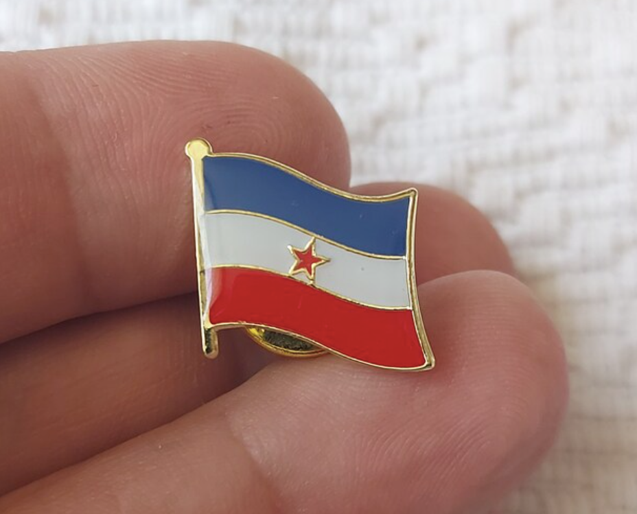 Pin Bandera Yugoslavia