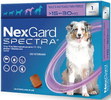 Cargar imagen en el visor de la galería, Nexgard SPECTRA XL 30-60 k 3 tabletas
