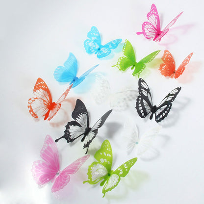 Set de 18 mariposas Decorativas