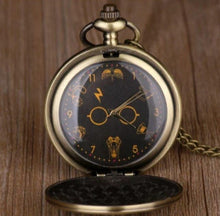 Cargar imagen en el visor de la galería, Reloj de bolsillo Harry Potter
