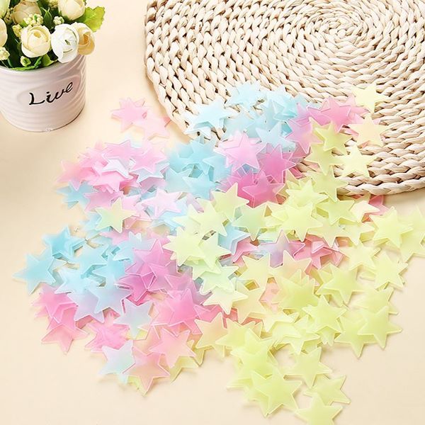 Estrellas Fluorescentes Multicolor