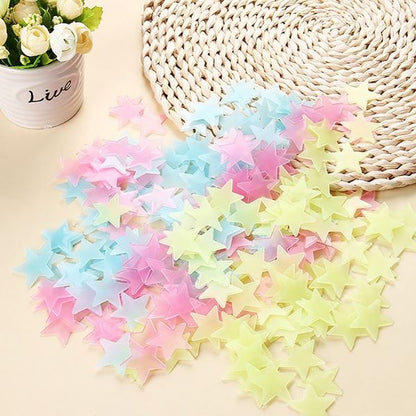 Estrellas Fluorescentes Multicolor