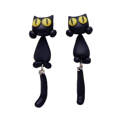 Aretes Gato - Yukawaii