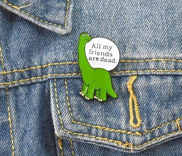 Pin Dinosaurio - Yukawaii