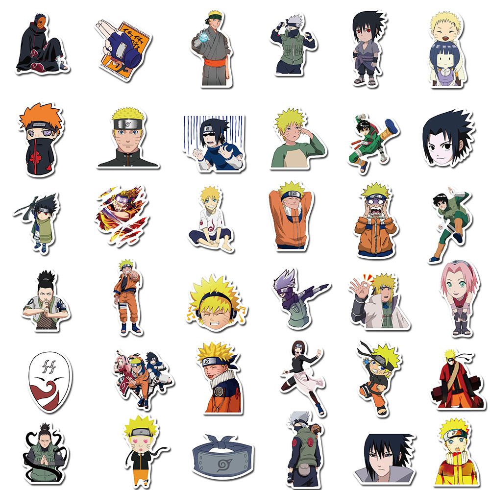 Paquete Stickers Naruto