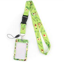 Cargar imagen en el visor de la galería, Lanyard y Porta credencial aguacate
