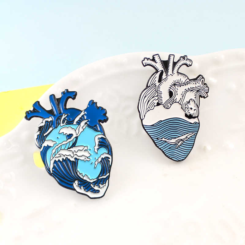 Pin Corazón Delfin