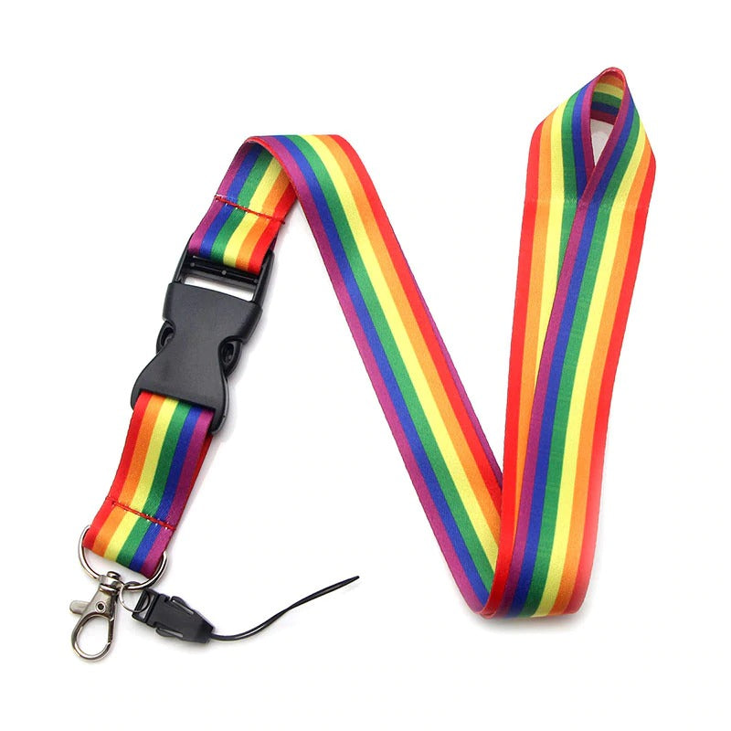 Lanyard Arcoiris LGBTQ+ - Yukawaii