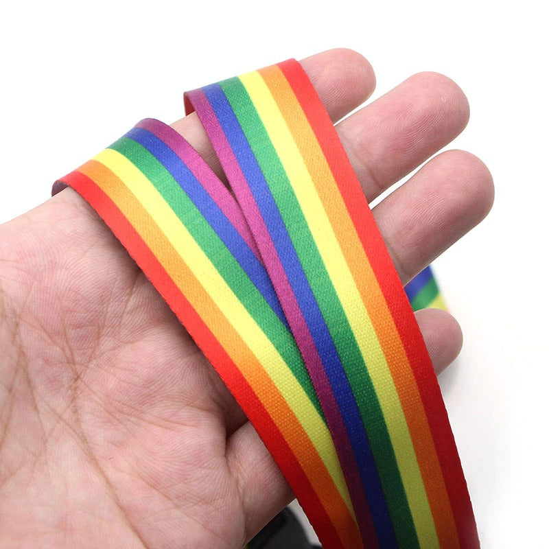 Lanyard Arcoiris LGBTQ+ - Yukawaii