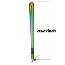 Cargar imagen en el visor de la galería, Lanyard Arcoiris LGBTQ+
