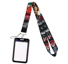 Cargar imagen en el visor de la galería, Lanyard y Porta credencial Attack on Titan
