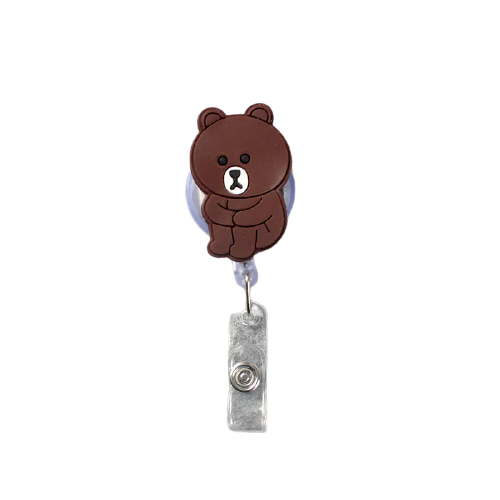Porta gafete Brown