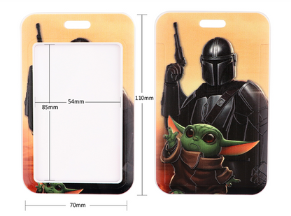 Lanyard y Porta credencial Baby Yoda - Yukawaii