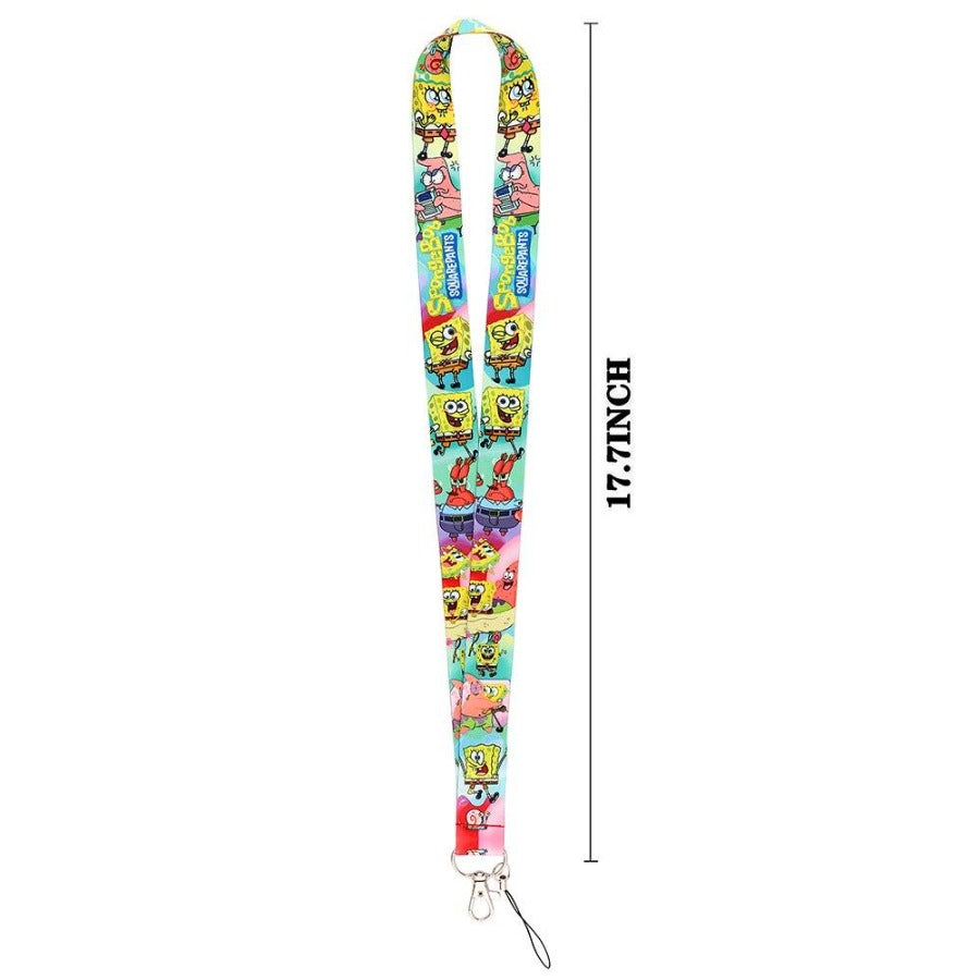 Lanyard y Porta credencial Bob Esponja