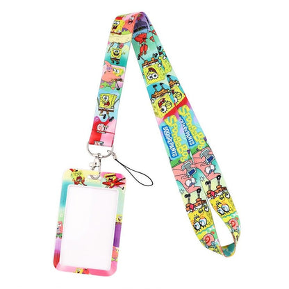 Lanyard y Porta credencial Bob Esponja