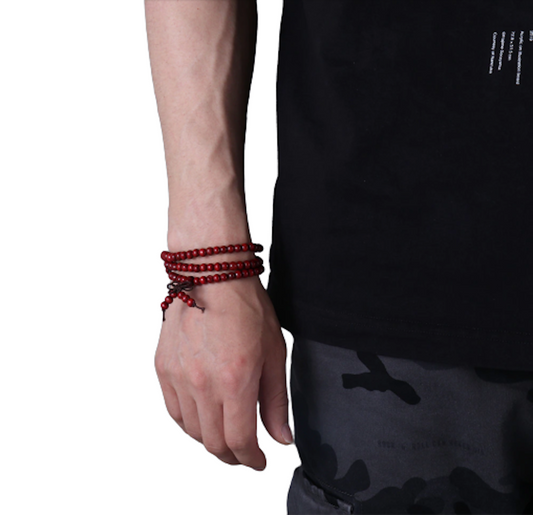 Pulsera / Rosario Budista 6mm