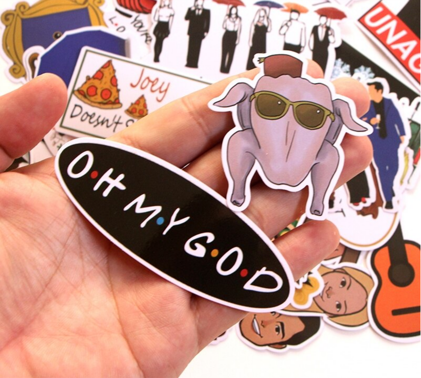 Paquete Stickers Friends