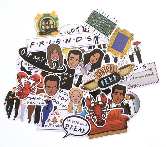 Paquete Stickers Friends