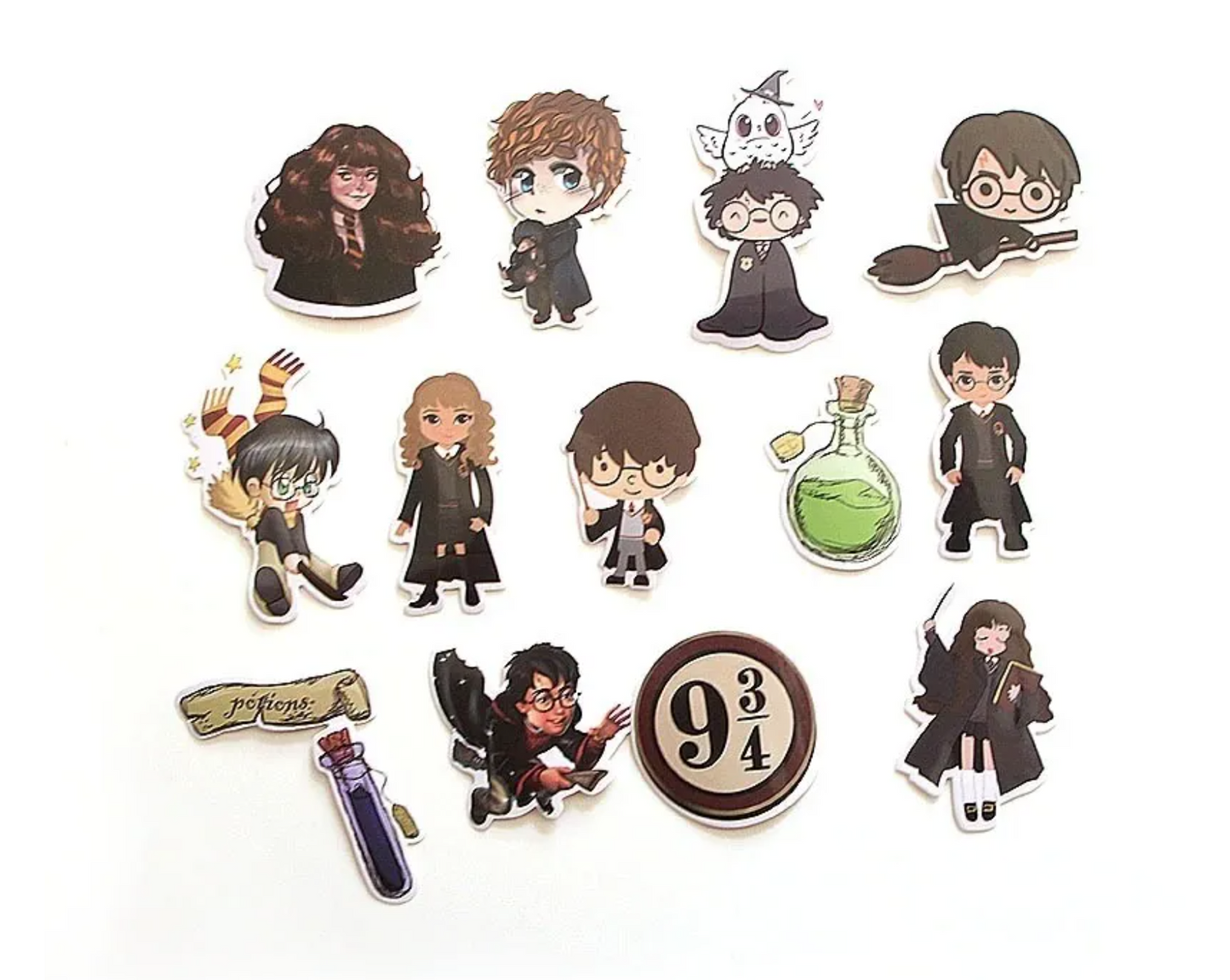 Paquete Stickers Harry Potter - Yukawaii