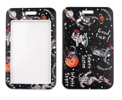 Lanyard y Porta credencial Astronauta