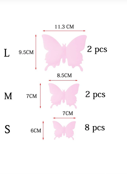 Set Mariposas Decorativas