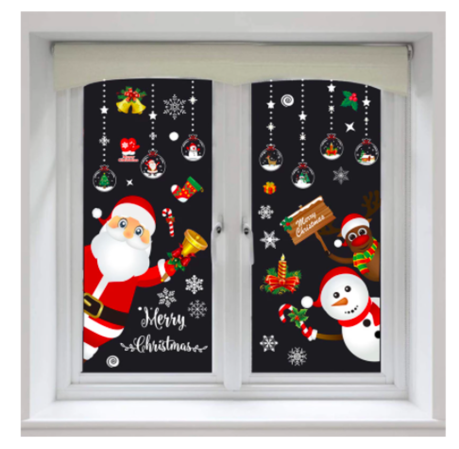 Pegatina decorativa Navidad