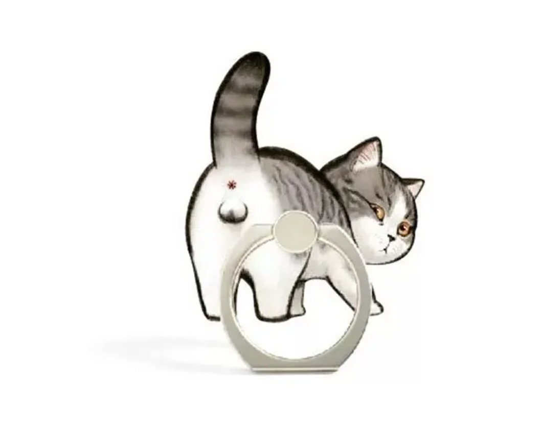 Anillo para celular Gato