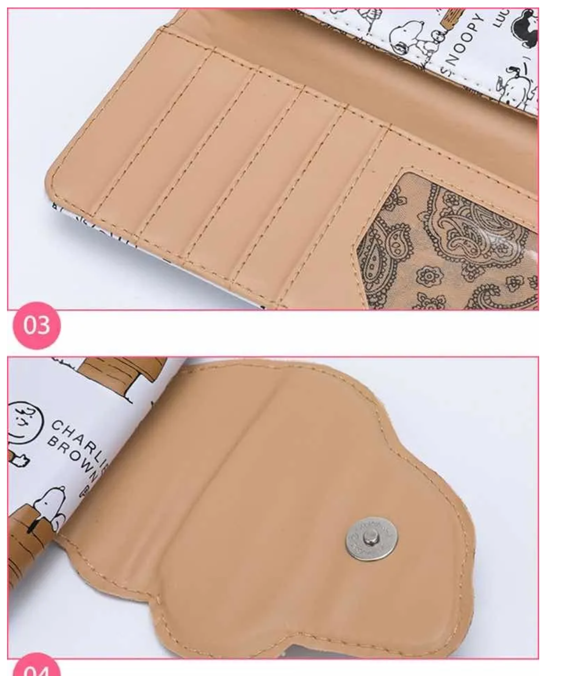 Cartera Snoopy