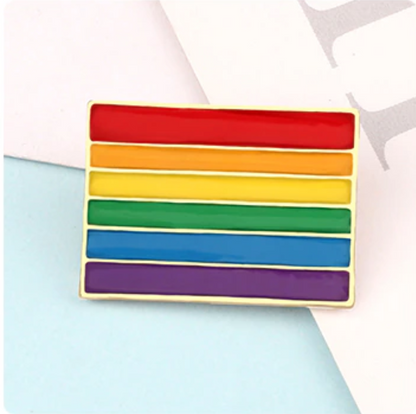 Pin Bandera Arcoiris