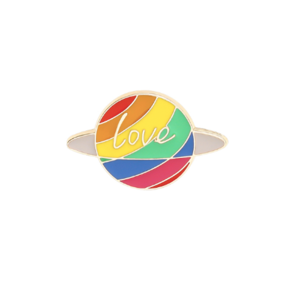 Pin Planet Love Arcoiris