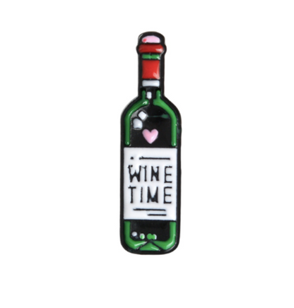 Pin Botella de Vino