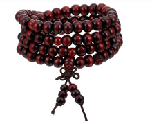 Cargar imagen en el visor de la galería, Pulsera / Rosario Budista 8mm

