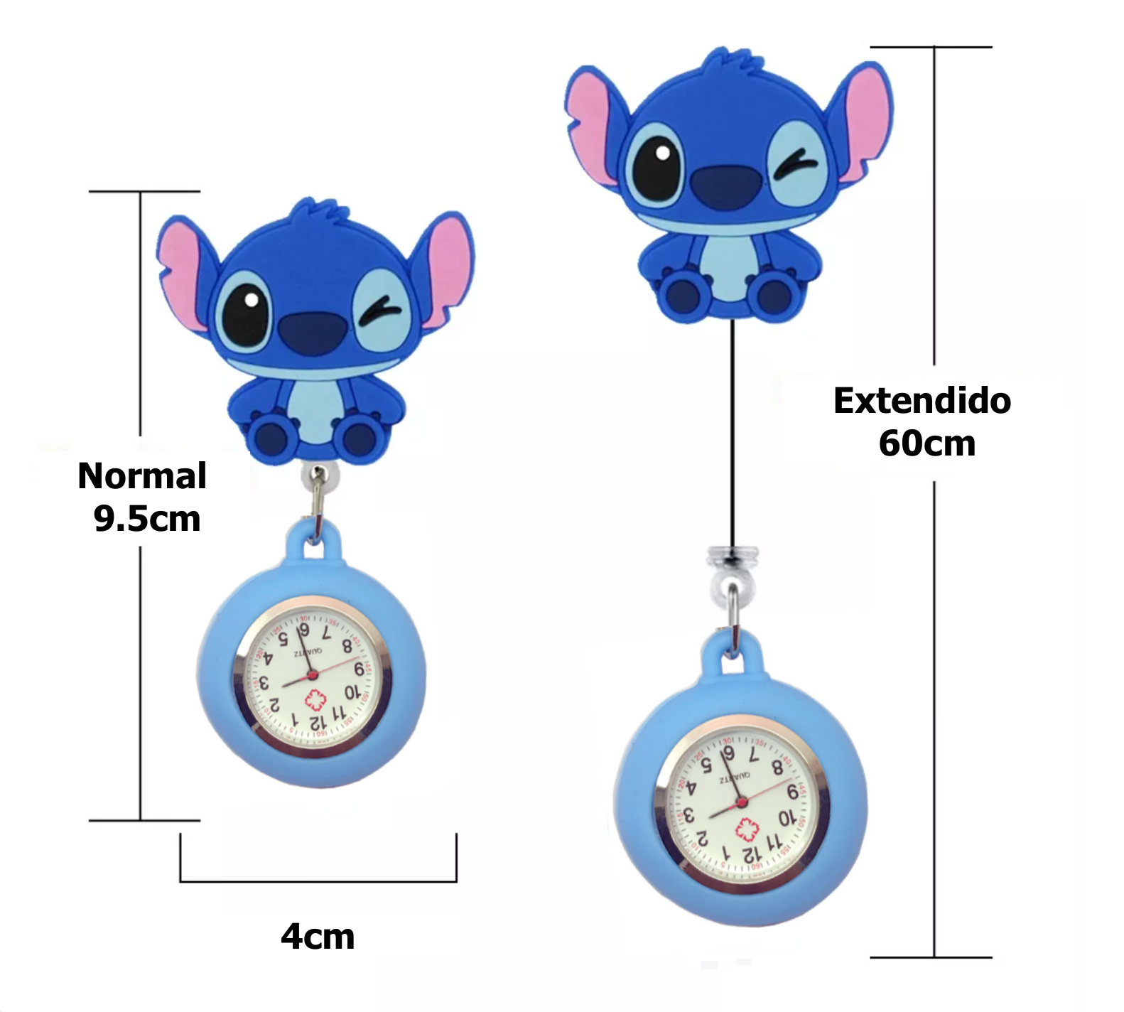 Reloj enfermera Stitch - Yukawaii